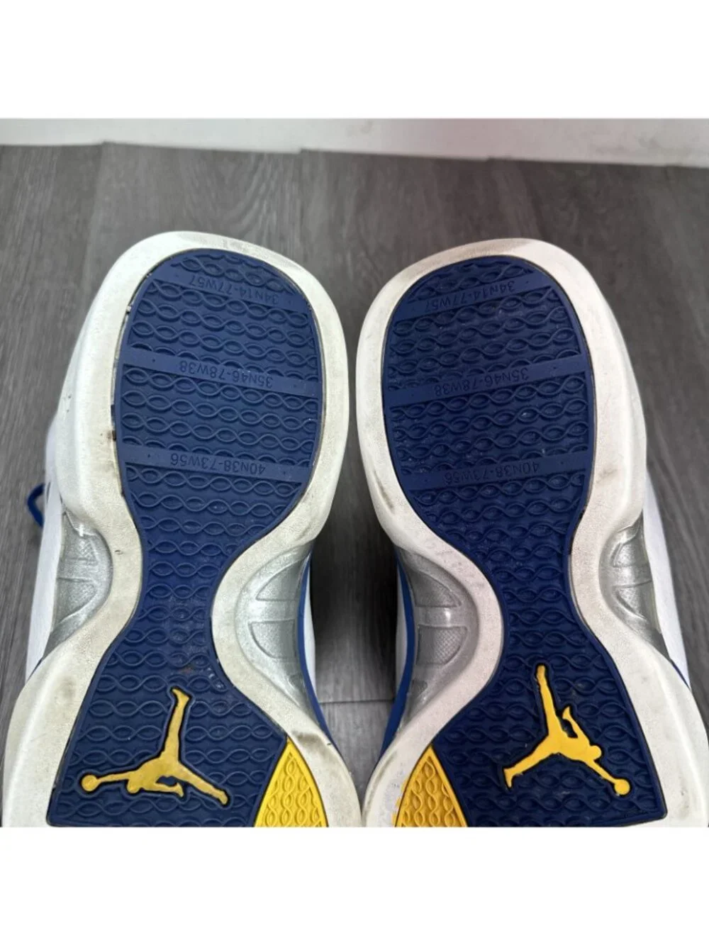 Jordan 9.5 Team “Blue Ribbon” Basketball Shoes Men Size 13.5  314308-102